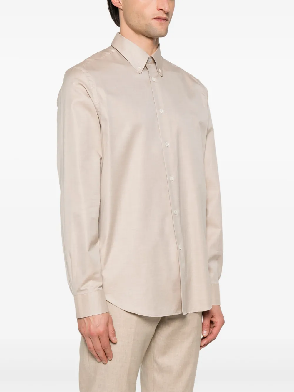 Paul Smith Katoenen overhemd Beige