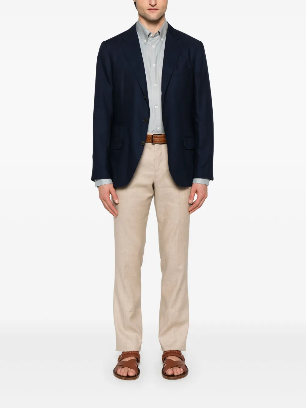 Paul Smith Katoenen overhemd - Blauw