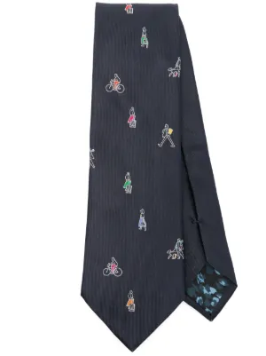 paulsmith プリントネクタイ こもり 