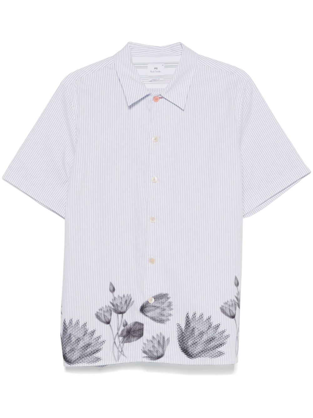 PS Paul Smith floral-print shirt - White