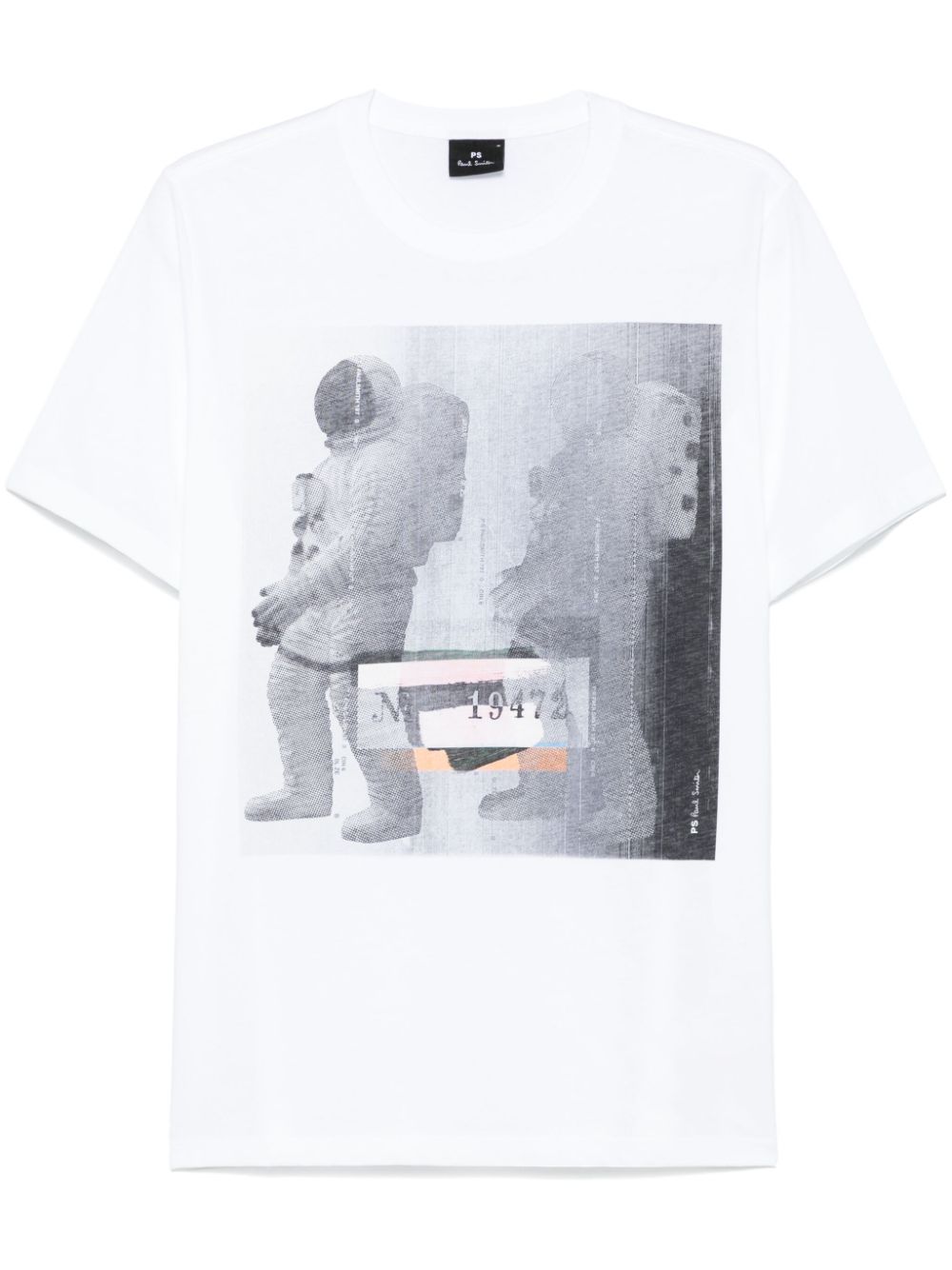 Astronaut-print T-shirt