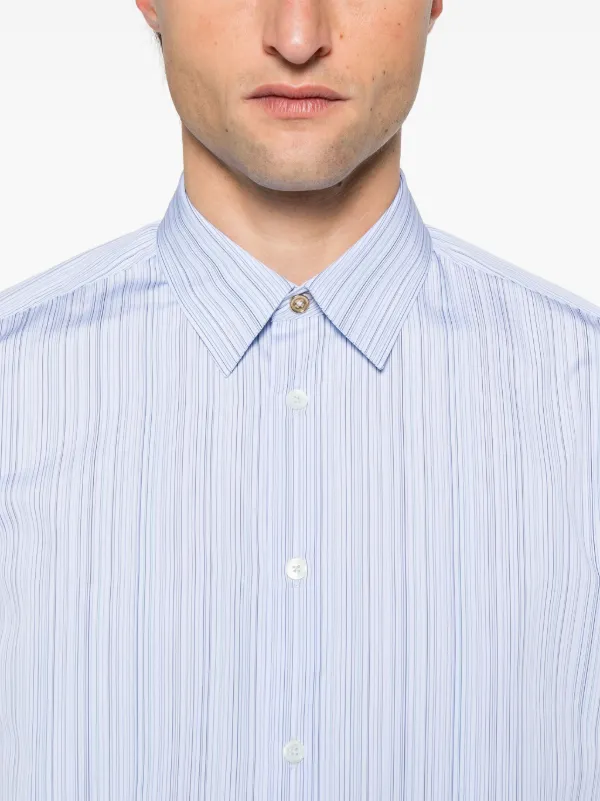 Paul Smith ストライプ シャツ | ブルー | FARFETCH JP
