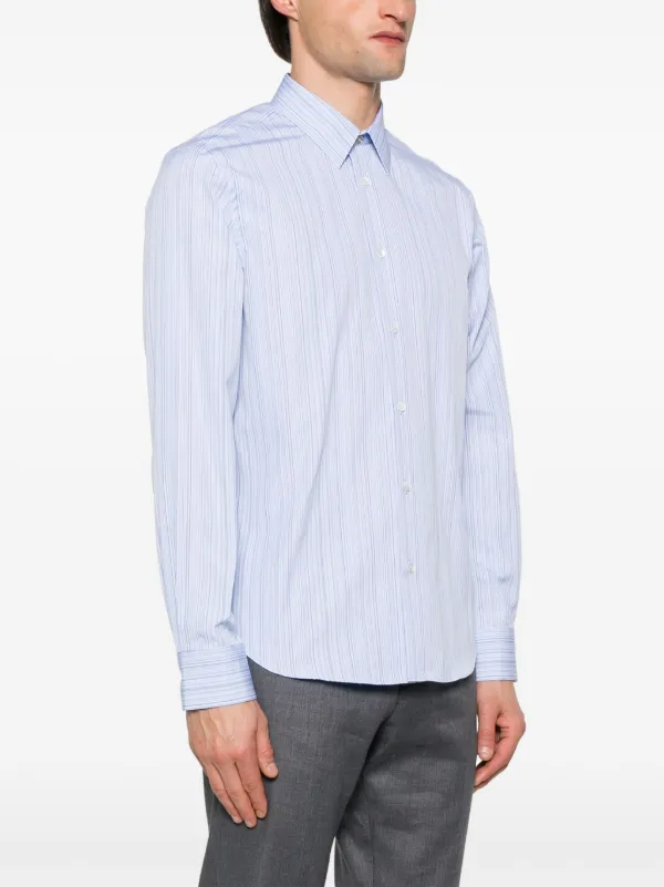 Paul Smith ストライプ シャツ | ブルー | FARFETCH JP Paul Smith ストライプ シャツ | ブルー | FARFETCH JP