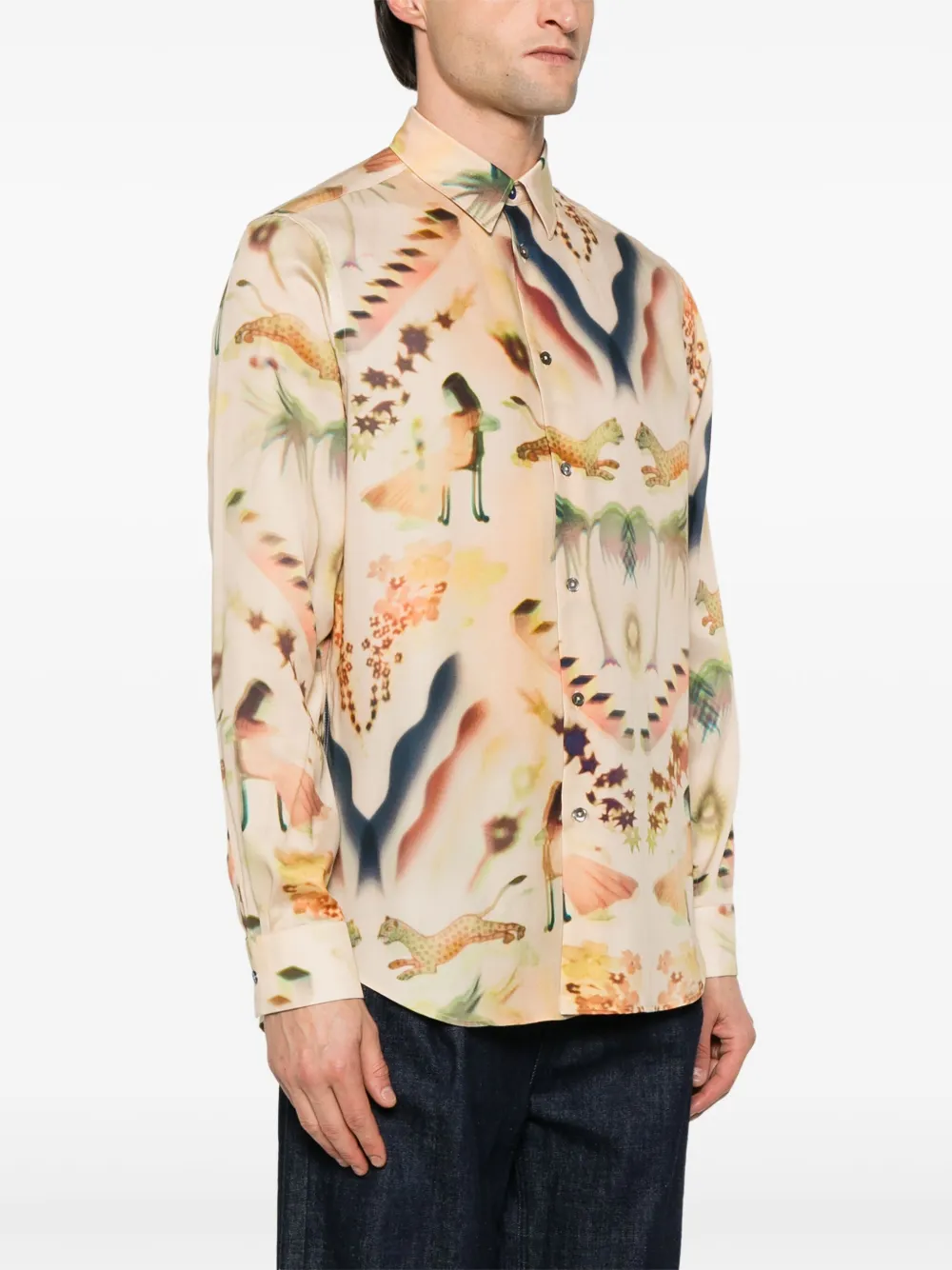 PAUL SMITH GRAPHIC-PRINT SHIRT