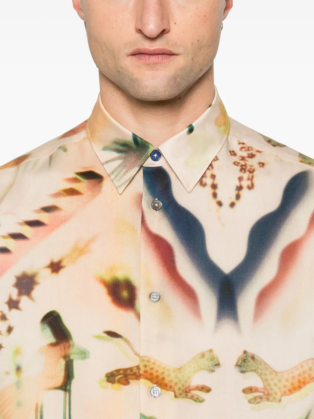 PAUL SMITH GRAPHIC-PRINT SHIRT