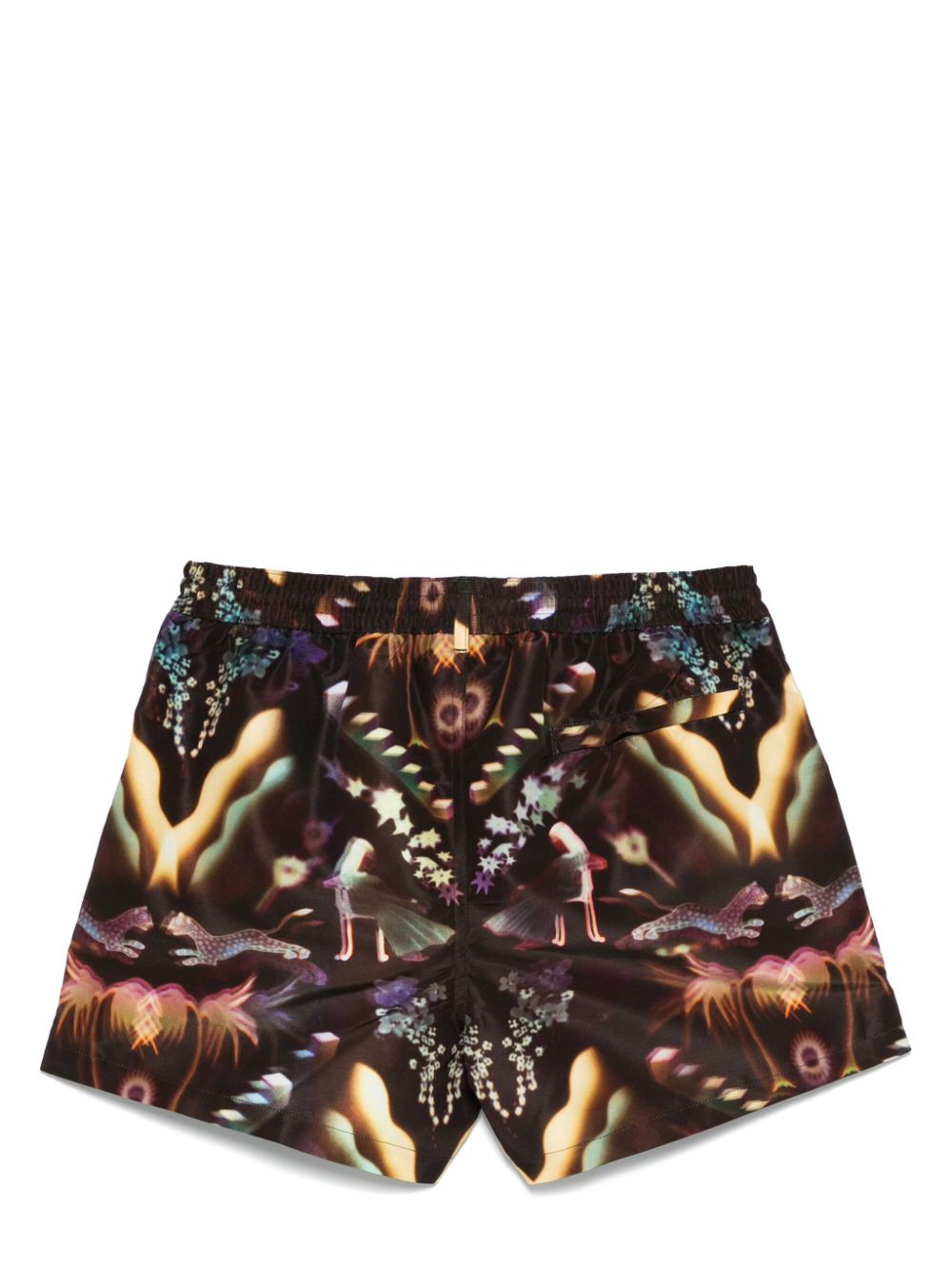 Paul Smith Lumiere swim shorts - Brown