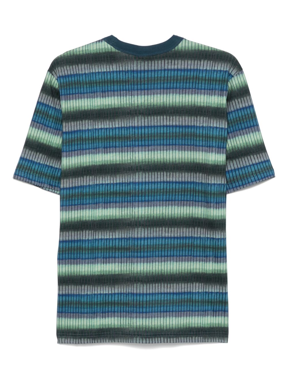 PS Paul Smith Gestreept T-shirt - Blauw