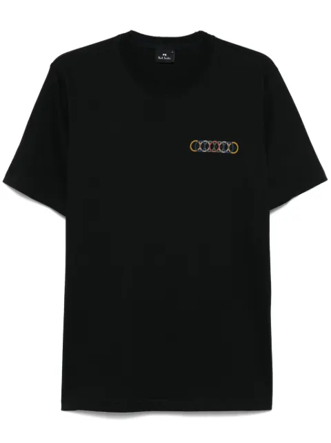 PS Paul Smith Overlapping Circles-print T-shirt  