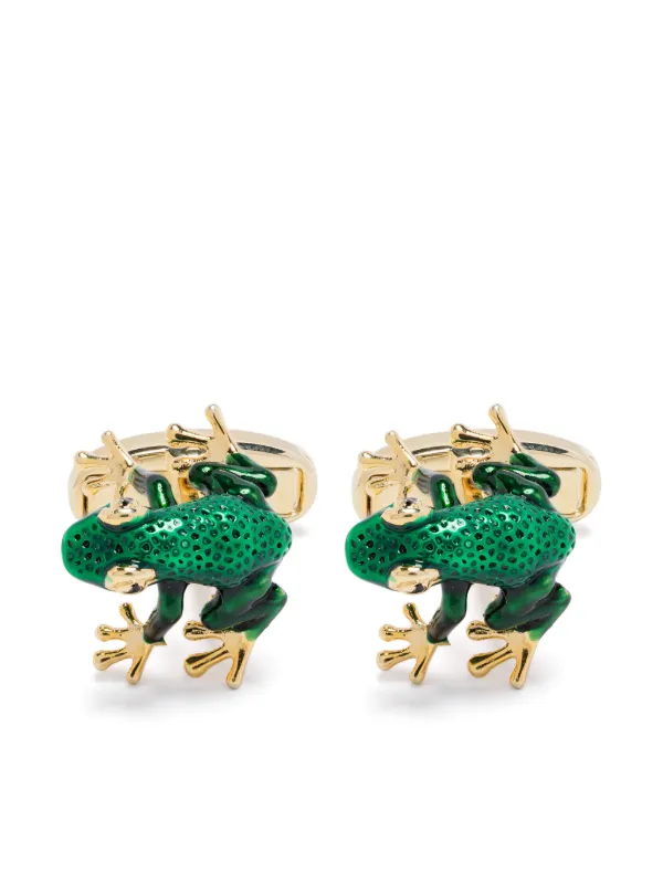 バングル PAUL SMITH Men Cufflinks Green M1ACUFFPFROG 30 Green Frog Cufflinks Paul Smith
