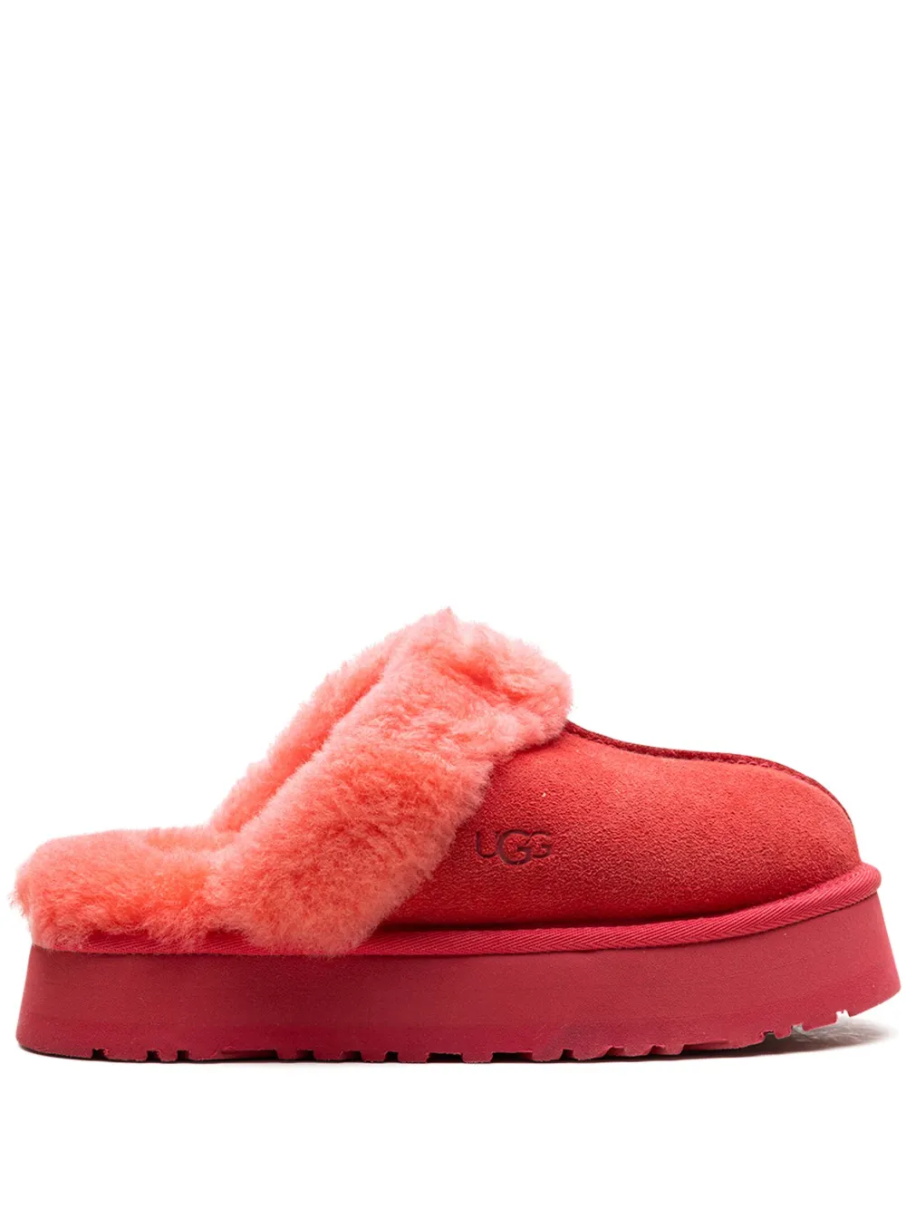 UGG Disquette "Hibiscus Pink" slippers Roze