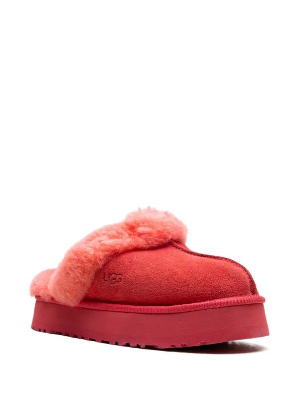 Pink slipper uggs discount