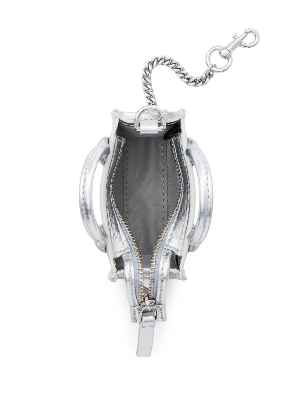 Marc Jacobs The Name shopper met bedel - Zilver