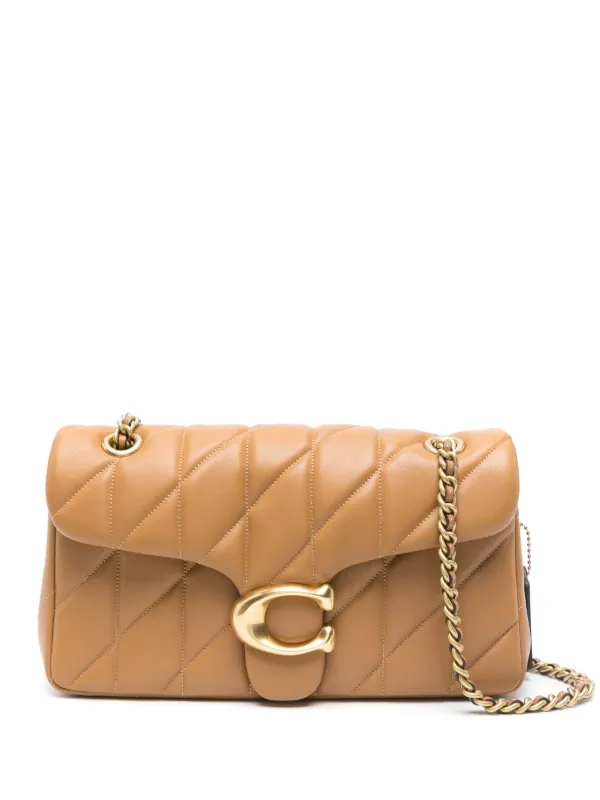 Coach Tabby Shoulder Bag Brown FARFETCH UK - Main Image