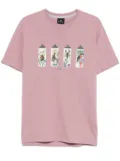 PS Paul Smith Spray Cans-print T-shirt - Purple