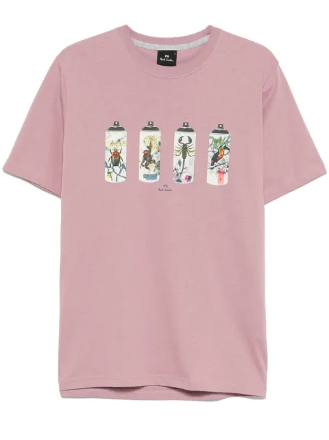 PS Paul Smith Spray Cans-print T-shirt