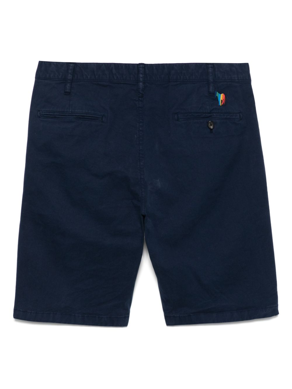 PS Paul Smith Shorts met geborduurde zebra - Blauw