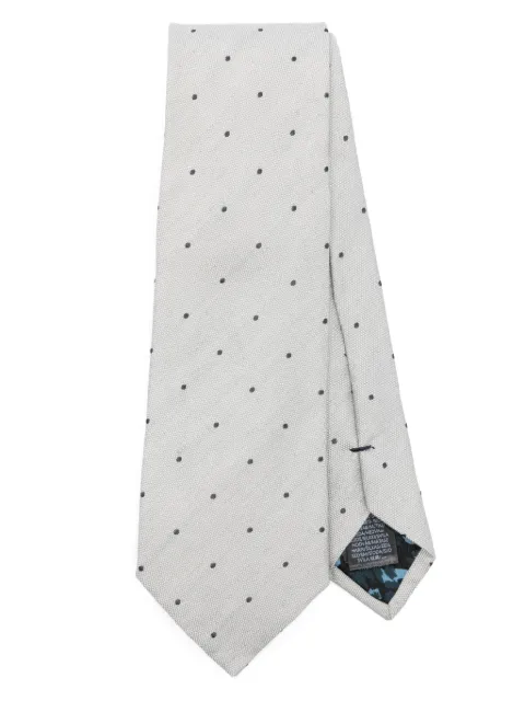 Paul Smith corbata con estampado de lunares