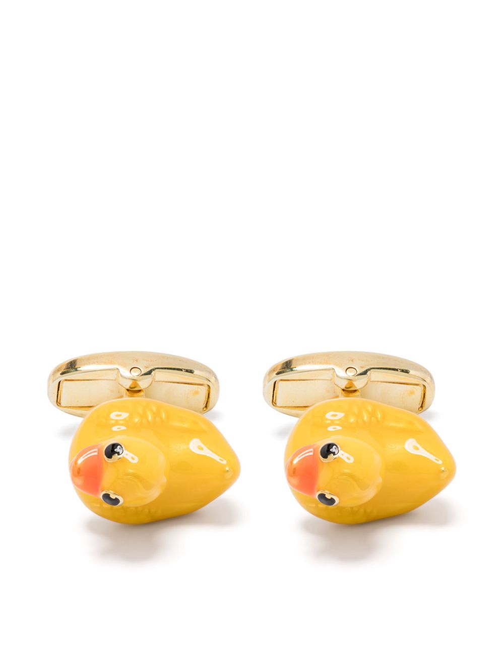 Paul Smith Rubber Duck manchetknopen Geel