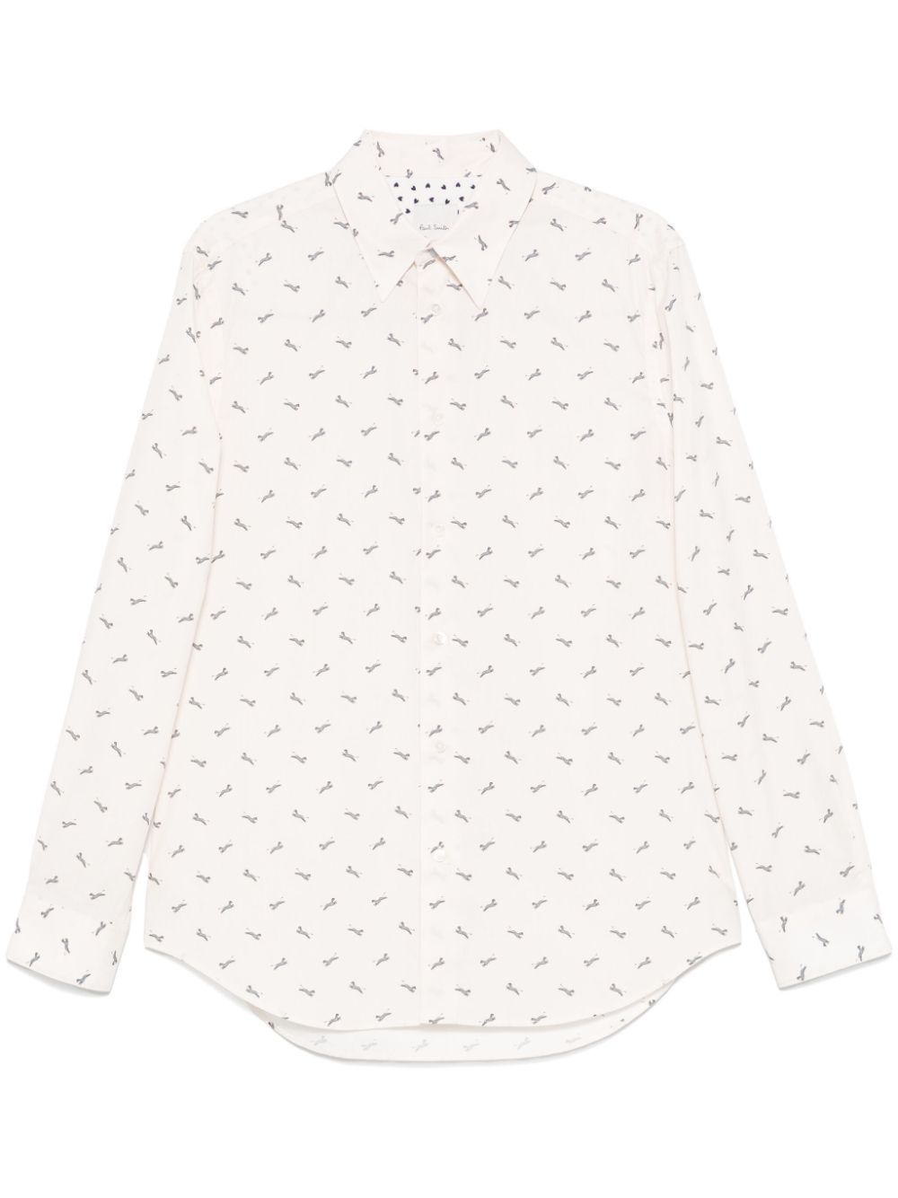 Paul Smith graphic-print shirt - Neutrals