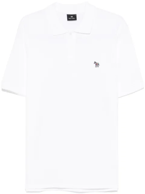 PS Paul Smith Zebra-patch polo shirt