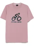 PS Paul Smith bike-print T-shirt - Purple