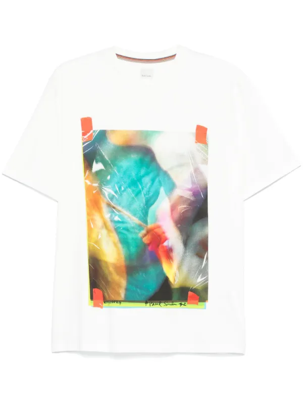 Paul Smith フォトプリント Tシャツ | ホワイト | FARFETCH JP