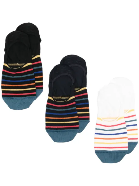 Paul Smith No Show Gilbert socks (pack of three)