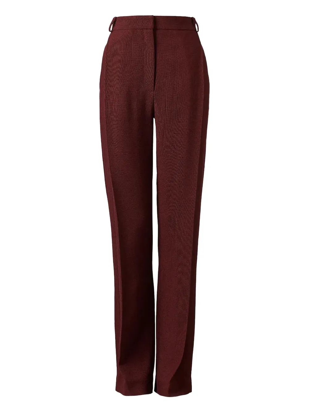 Tove Gabrielle Pleated-front Trousers In Burgundy