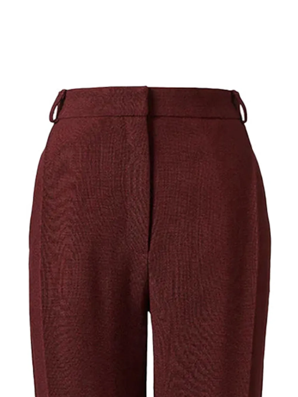 TOVE Gabrielle broek met geplooide voorkant - Rood