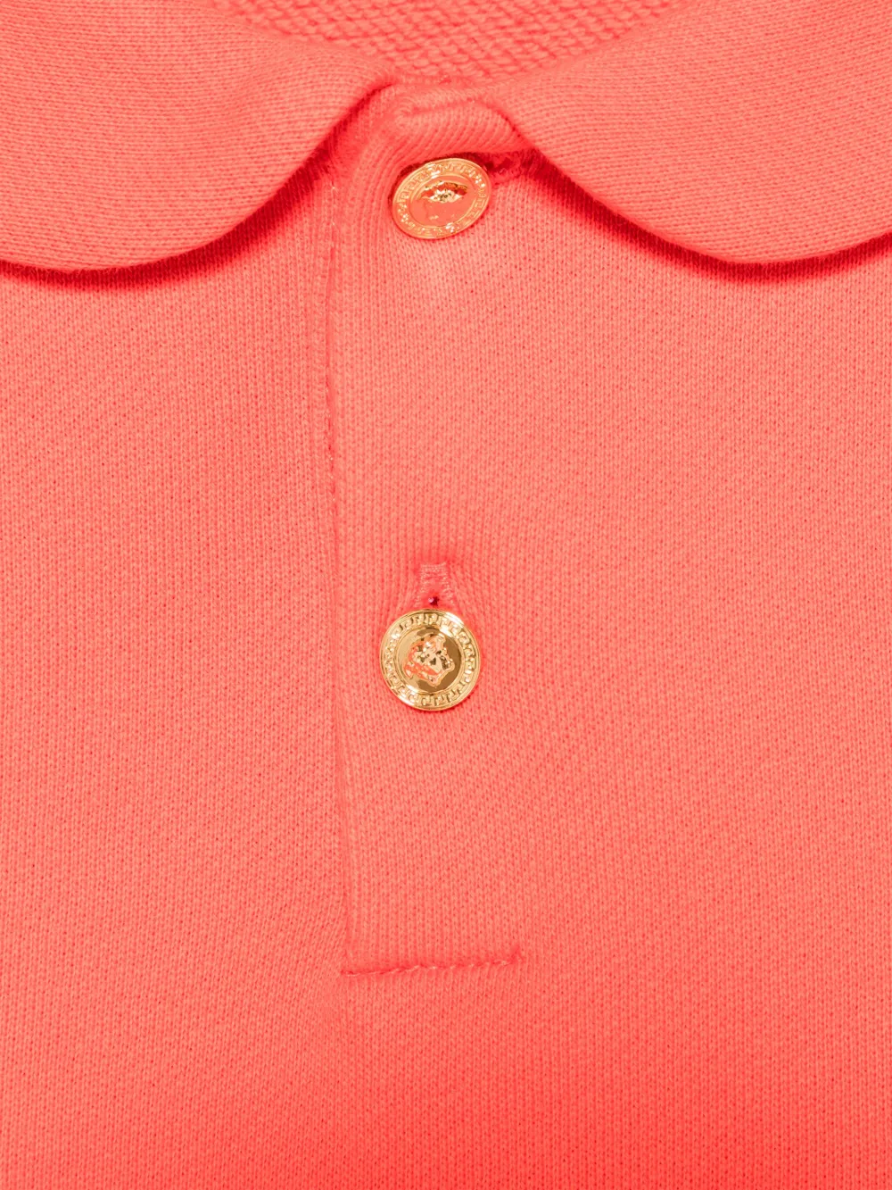 Versace Kids Katoenen jurk Rood