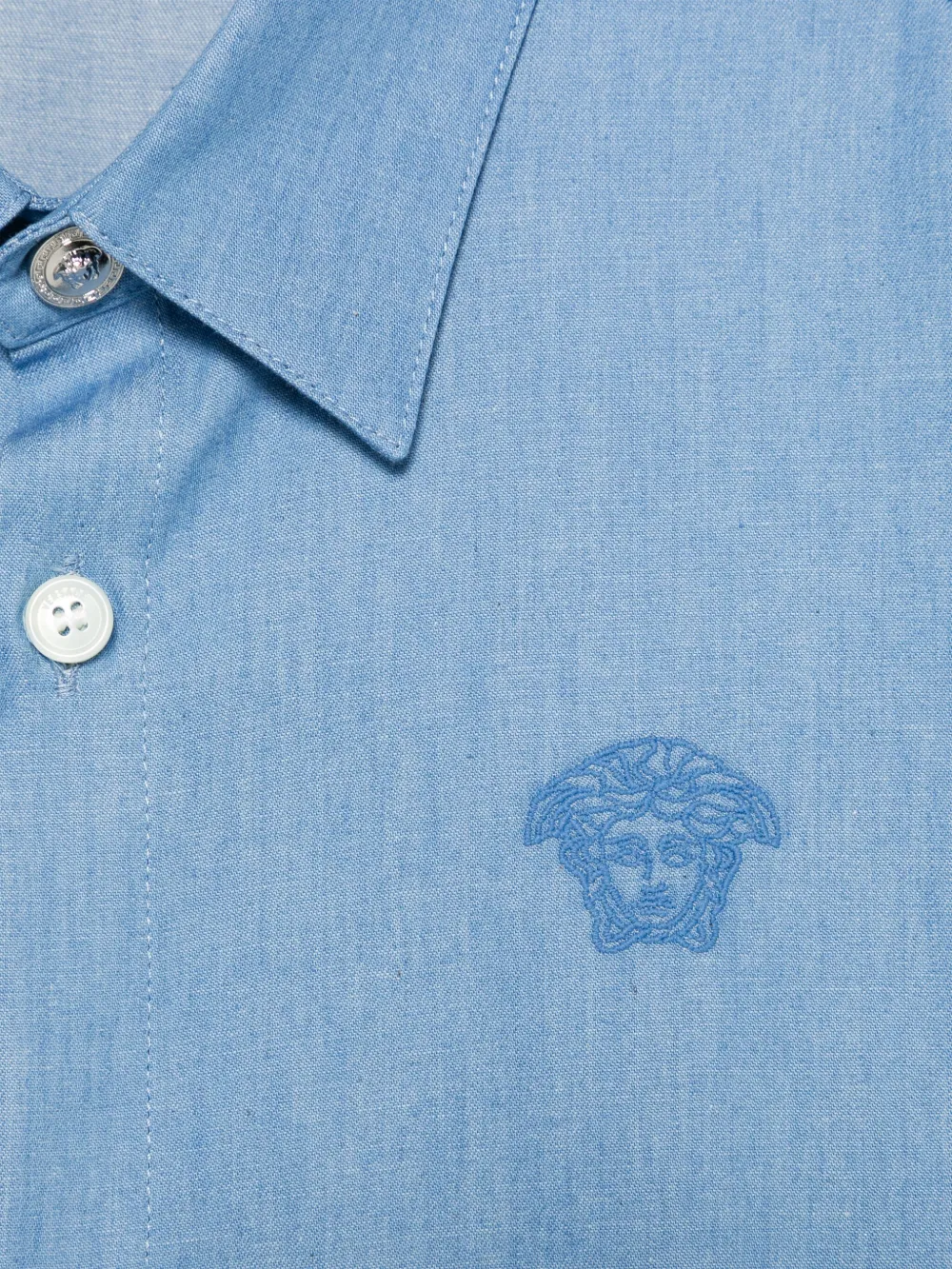 Versace Kids Medusa shirt Blauw