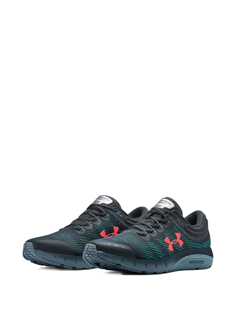 Under Armour Charged Bandit 5 "Ash/Grey/Red" sneakers | Low-Tops | Image 2