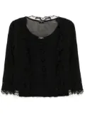 CHANEL Pre-Owned 2006 Ensemble cardigan sleeveless top - Black
