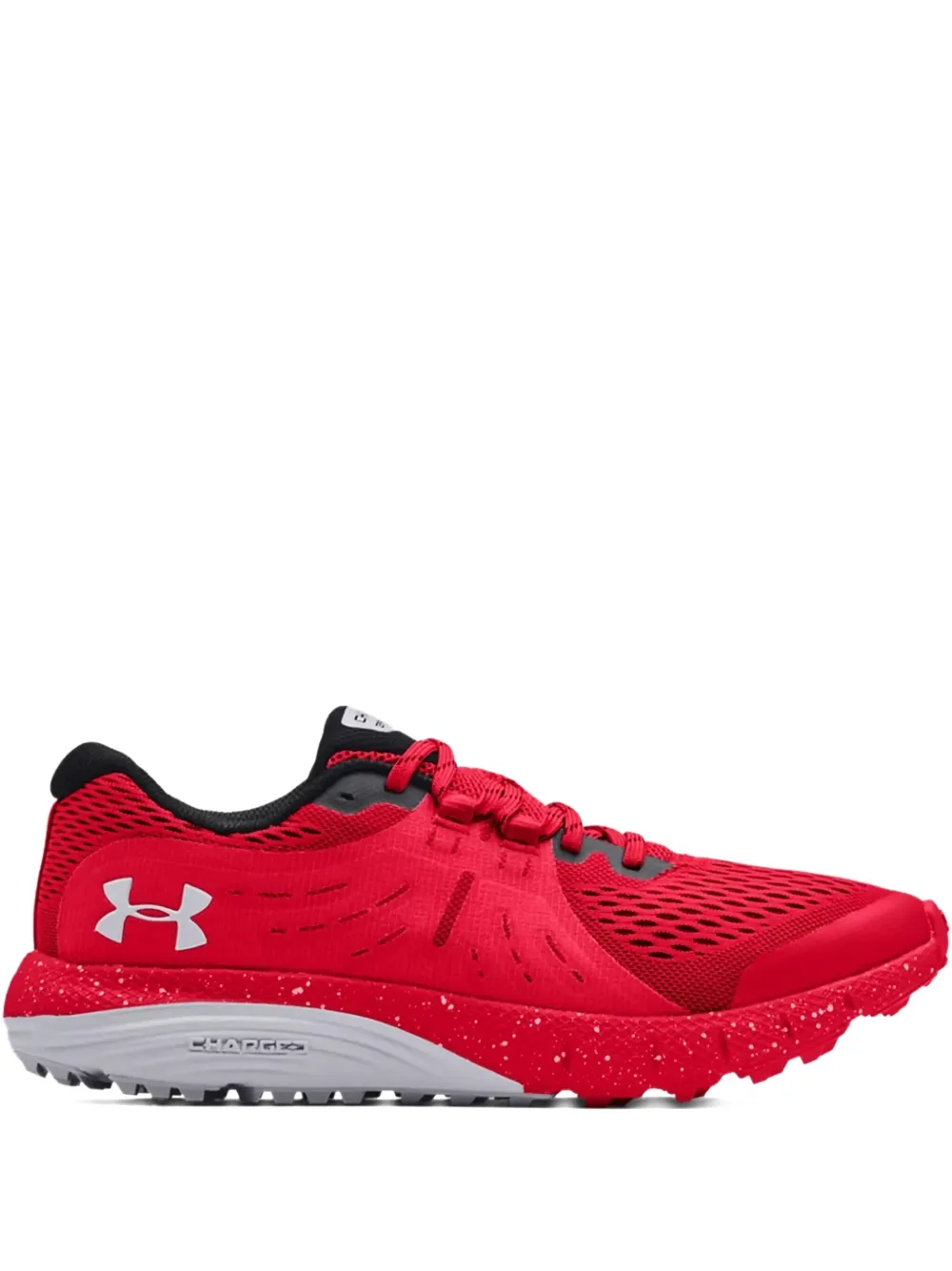 Under Armour Charged Bandit Trail "Red White" sneakers Pink