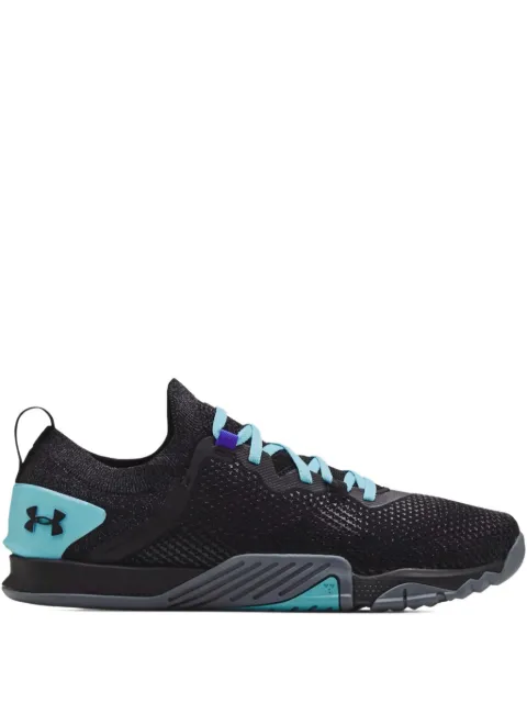 Under Armour TriBase Reign 3 "Black Turquoise" sneakers