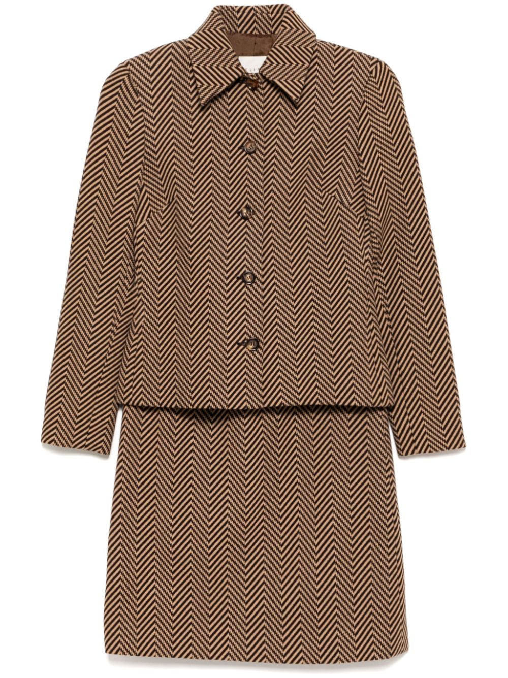 1990-2000s skirt suit