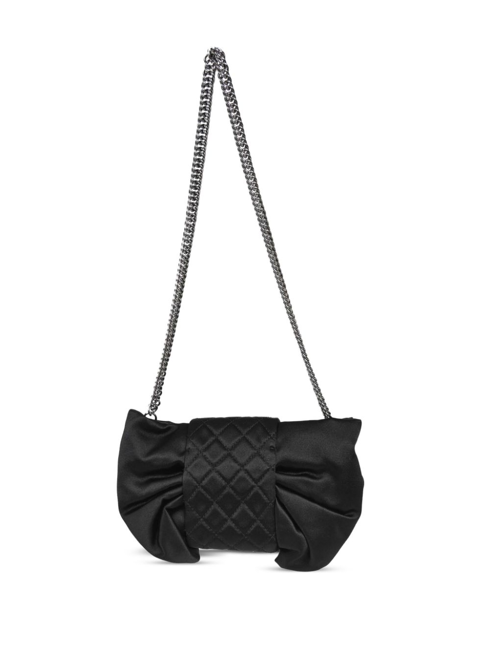 CHANEL Pre-Owned 2008 Bow schoudertas - Zwart