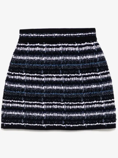 Thom Browne falda corta de tweed