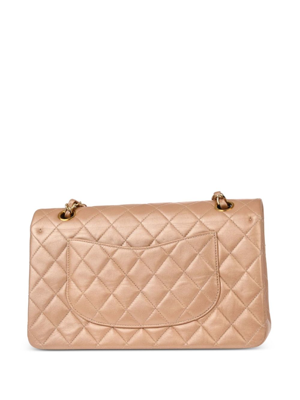 CHANEL Pre-Owned 2002 Classic Double Flap schoudertas - Bruin