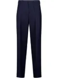 Balmain grain de poudre pleated trousers - Blue