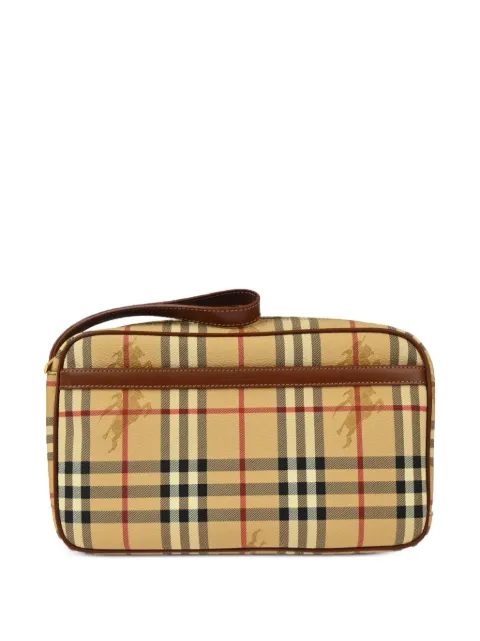 Burberry Pre-Owned bolsa de mano con motivo House Check 1990-2000
