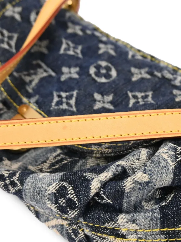Louis Vuitton Pre-Owned 2006 Mini Pleaty Raye Shoulder Bag | Blue