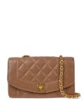 CHANEL Pre-Owned 1995 small Diana shoulder bag - Brown