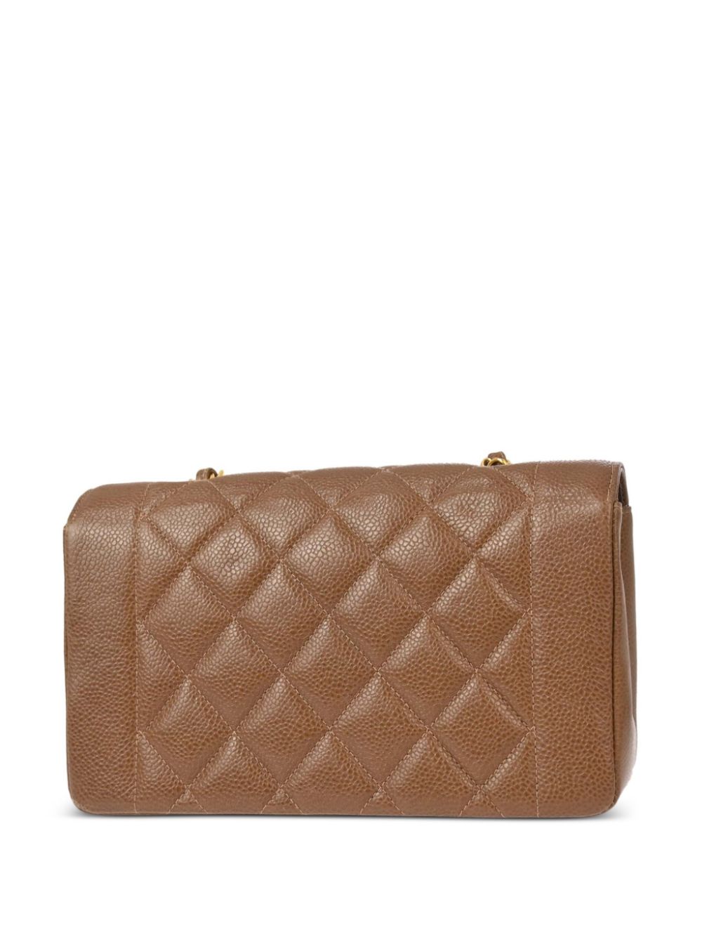 CHANEL Pre-Owned 1995 Diana kleine schoudertas - Bruin