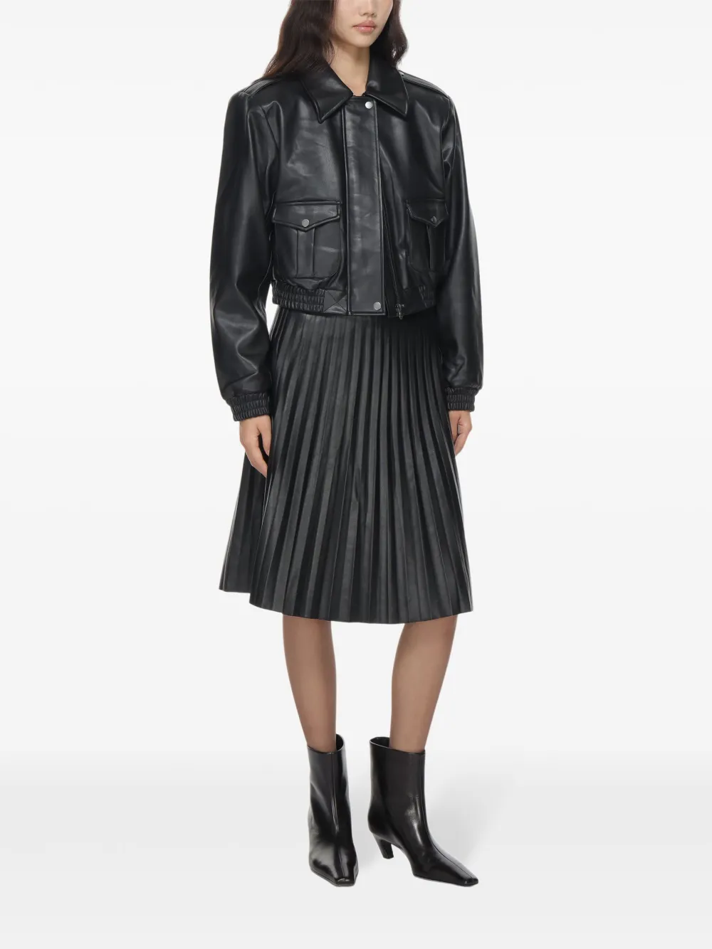  The Garment Brooklyn Bomber Jacket - Black 