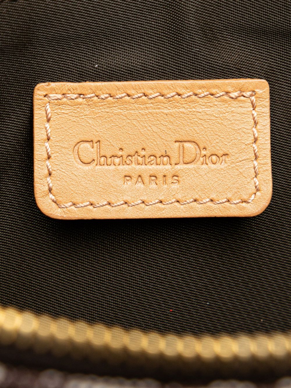 Christian Dior 2002 Mini Oblique Saddle Pochette shoulder bag Women