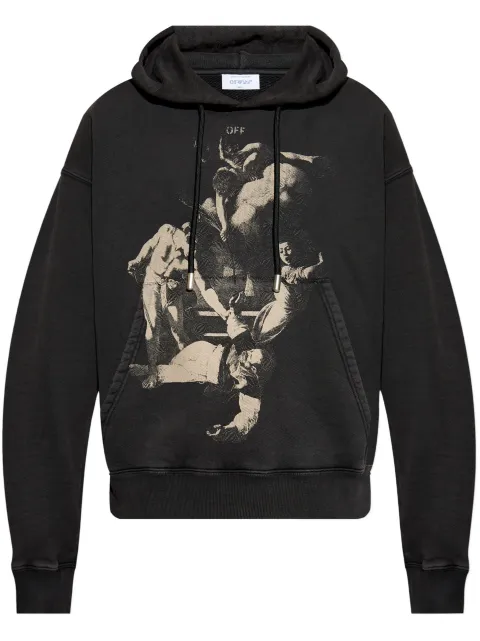 Off-White hoodie estampada