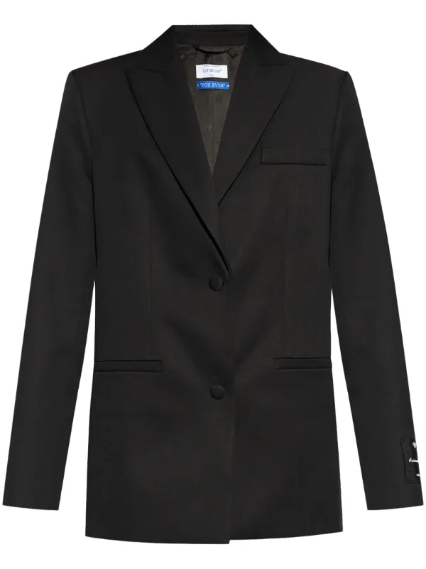 【関税&送料込】Off White Black Stretch Wool Blazer 27393612_57291227_600.jpg