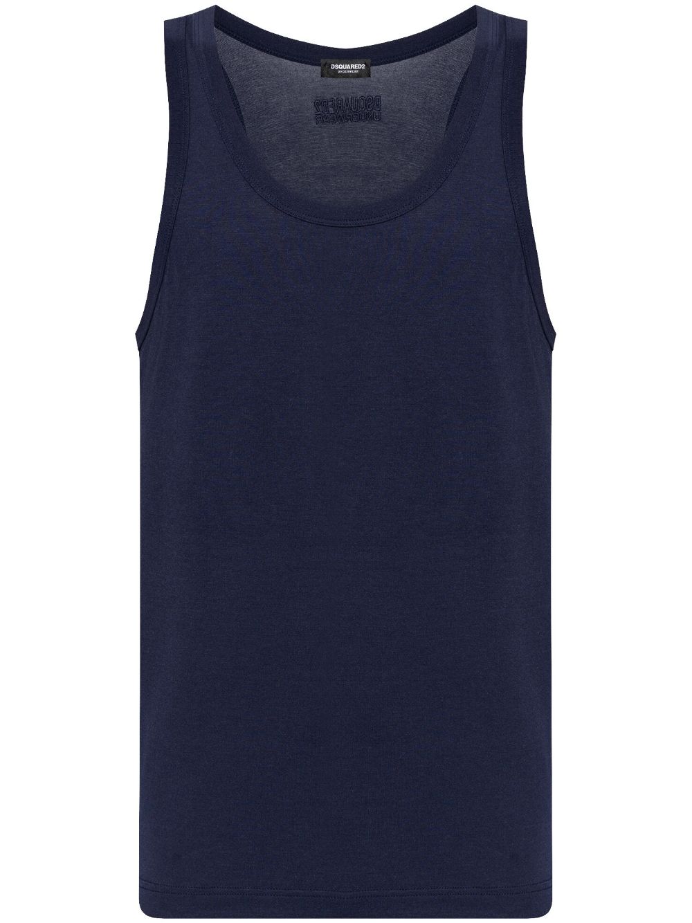 DSQUARED2 Tanktop met borduurwerk Blauw