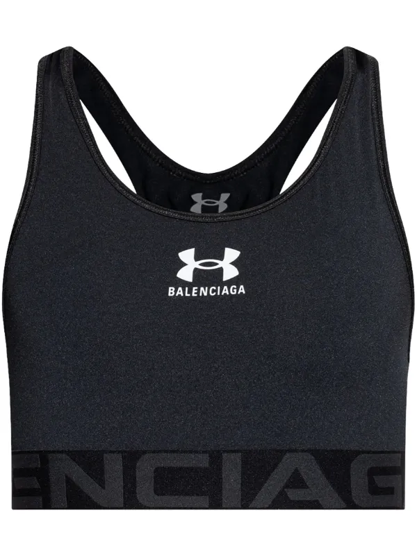 関税込 BALENCIAGA バレンシアガ アンダーアーマー スポーツブラ Balenciaga x Under Armour スポーツブラ | ブラック | FARFETCH JP